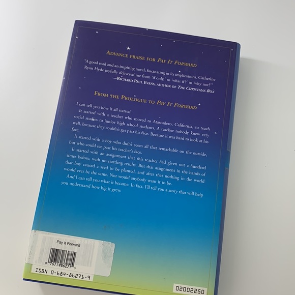Pay It Forward (Hardbound Book) - Picture 3 of 6